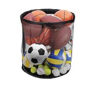 Panier de rangement pour ballons - Panier de rangement | Organiseur de ballons de sport de grande capacité pour extérieur, piscine, terrasse, jardin - Sac de rangement en nylon pour basket-ball