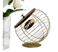 Panier De Rangement Pour Capsules De Café | Support Grande Capacité | Support pour Dosettes de Café avec Couvercle et de Grande Capacité,Pour Cuisine Maison Réception Bar Fruits Bananes Poires Casse-C
