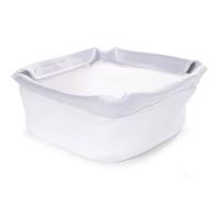 CHILDHOME, Panier de Rangement Compatible avec la Chaise Haute Evolu 2, Matière Mesh, Facile à nettoyer, Blanc