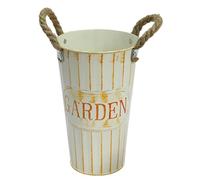 Panier de rangement pour parapluie | Vase décoratif en fer pour entrée | Support de parapluie vintage avec poignées | Organisateur de parapluie rond debout pour couloir, intérieur, maison