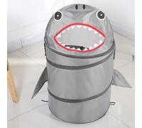Panier de Rangement pour requin Matériau Résistant pour durable | Grande capacité, design pour requin mignon, pour idéal pour linge sale, jouets, serviettes, pour chambre enfant