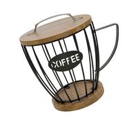 Panier de rangement pratique pour dosettes de café pour comptoir de cuisine, distributeur de grande capacité, solution de rangement de cuisine