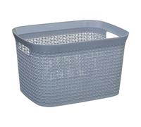 Five Gloves - Panier en plastique Scandi 25 L Gris
