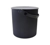 Panier de rangement seau Omni Outil 10 litres Noir - Hachiman