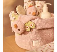 Panier de rangement Sprinkle Knit Silk Rose (14 x 18 cm)