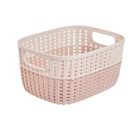 panier de rangement stine aspect tricot 3,5 l
