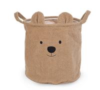 Panier de rangement teddy - 40x40x40 cm marron TU