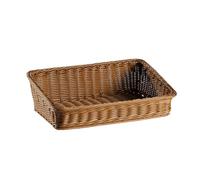Panier de rangement tissé à la main Plateau de rangement en rotin Paniers en rotin Pain Fruits Food Boîte de petit-déjeuner Décoration intérieure