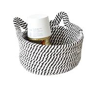Panier De Rangement Tissé, Bac Organisateur De Tissus Et De Jouets, Panier De Fête De Naissance, Organisateur De Linge D'animaux Pour Serviettes, Couvertures, Jouets, Vêtements, Panier-cadeau Pour Ani