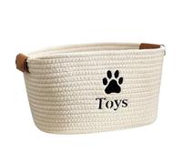 Panier de rangement tissé - Boîte décorative en forme de cube pour placard, chambre d'enfant, salon et bibliothèque, rangement polyvalent pour serviettes, linge, vêtements, jouets, livres, salle de ba