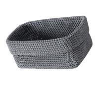 Panier de rangement tissé - Organisateur décoratif vide - Boîte de rangement pour animaux de compagnie - Jouets pour chiens - Couches essentielles pour les collations