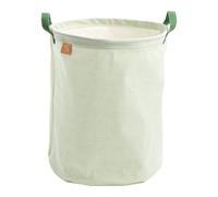 Sauthon Panier de rangement en tissu Botanica Coton 31x39x31 cm Vert tilleul