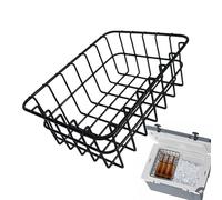 Panier de rangement vertical en métal pour réfrigérateur avec fil ouvert - Accès facile - Gain de place pour produire des légumes, des fruits et des boissons
