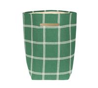 Panier de rangement Vibes Green White Windowpane