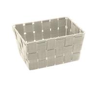 Panier de rangement - WENKO - Adria Mini - Beige - Polypropylène - 19x9x14 cm