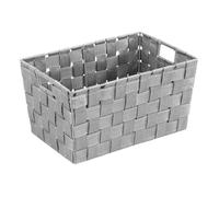 WENKO Panier de salle de bains Adria S gris