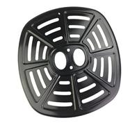 Panier de rechange carré for friteuse à air chaud, plateau de cuisson antiadhésif noir 21,5 x 21,5 cm, compatible avec de nombreux modèles de friteuses à air chaud.