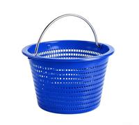 Panier de rechange pour écumoire Hayward SP1070 pour Pentair U-3, poignée en acier inoxydable robuste, filtration à haut débit pour piscines creusées et hors sol (petit bleu)
