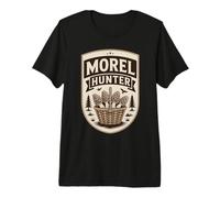 Panier De Recherche De Champignons Forestiers Morel Hunter T-Shirt Haut de Gamme