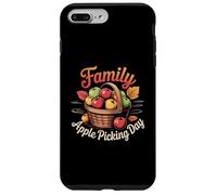 Panier de récolte d'automne pour la cueillette des Pommes en Famille Coque pour iPhone 7 Plus/8 Plus
