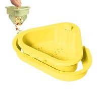 Panier De Récupération Évier - Panier Évier Déchets Alimentaires,Filtre À Double Couche Accessoires De Cuisine Pour Laver Pâtes Fruits Légumes pour Maison