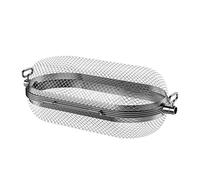 Panier de rôtissoire pour barbecue Napoléon, 64000 accessoires de barbecue compatibles avec la plupart des tiges de grill, rôtisserie, acier inoxydable