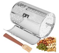 Panier de rôtissoire pour friteuse à air Tower en acier inoxydable, grille de rôtissoire, four, grille ronde, panier rotatif à 360°, friteuse à air