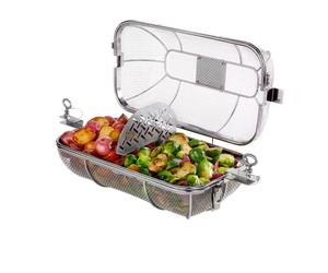 Panier de rôtissoire Weber CRAFTED en fin treillis métallique
