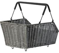Panier de roue arrière BASIL "Cento Rattan Look" MIK 2.0, marron