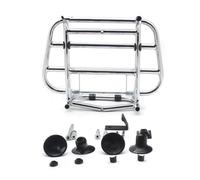 Panier de Roue Panier vélo en Acier Inoxydable pour étagère Transparente pour Primavera 150 15-19 pour Sprint 17 Étendu(Chrome)