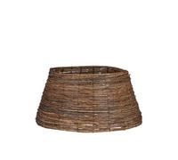 Panier de sapin de Noël Mica Decorations Willow Brun Bois de saule H26xl55xL55cm