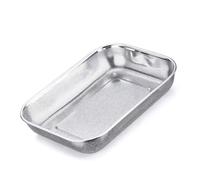 Panier de séchage pour argenterie, plateau à ustensiles perforé en acier inoxydable pour rangement sur comptoir et armoire de stérilisation, panier de vidange pour ustensiles, plateau de séchage