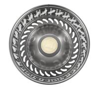 Panier de Séchage pour Balai Serpillière en Acier Inoxydable Argenté | Accessoire de Seau Rotatif, Retire L’excès D’eau, Facile à Remplir Vider, Entretien Simple