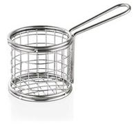 Panier de service en Acier au nickel chrome H 75 mm Diamètre 85 mm