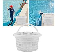 Panier de skimmer - Panier multi-usages - Panier filtrant de piscine - Panier de rechange pour skimmer avec poignée - Accessoires de piscine - Pièces de rechange - Attrape-feuilles pour un nettoyage