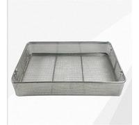 Panier de stérilisation en Acier Inoxydable, Plateau à Instruments et paniers perforés en Maille, Coffret de Nettoyage pour Instruments chirurgicaux et dentaires
