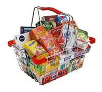 Panier de supermarché en métal G