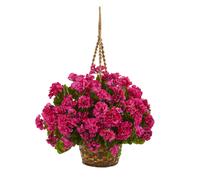 Panier de suspension du granium presque naturel rsistant aux UV (intrieur / extrieur)