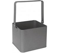 Panier de table galvanisé gris Olympia - 180 x 155 x 135 mm - Acier galvanisé Noir G