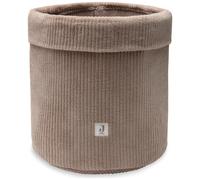 Panier de Rangement Jollein - Cloudy Rib - Milky Coffee - Organisateur pour Table à Langer - Accessoire Bébé - 35x30 cm