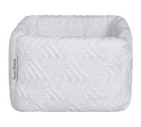 Panier de toilette Sierra Blanc Cassé (18 x 18 cm)