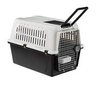 Panier de transport pour chiens de taille moyenne à grande ATLAS 50, avec écuelle et accessoires inclus, verrouillage de sécurité, grilles de ventilation