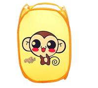 Panier De Tri Du Linge Sale Pop-up Mesh Cartoon Large Collapsible Dirty Laundry Basket Tri Des Jouets Et Articles Divers Pour Enfants (Color : Monkey)
