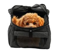 Panier de vélo 2 en 1 pour chien, panier pour chien, sac à dos portable jusqu'à 7,5 kg pour petits chiens/chats, idéal pour l'extérieur, le camping et les courses