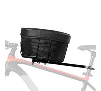 Panier de vélo amovible - Panier pour guidon de vélo, panier pliable amovible multi-usage, panier étanche pour animaux de compagnie, shopping, camping et plein air