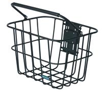 Panier de vélo Around ACE amovible avec adaptateur Klick Fix - Noir mat