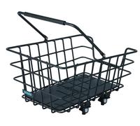 Panier de vélo Around College inclus Système amovible Around - Noir