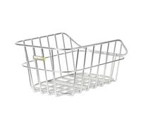 Basil Fahrradkorb Cento Alu Cestino per Bicicletta. Unisex Adulto, ALLUMINIO, Taglia Unica