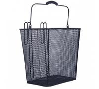 Panier de vélo arrière OXC - 24 litres - Noir - Crochets