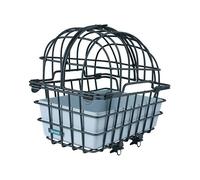 Panier de vélo arrière pour animaux en aluminium avec fixation système Mijnenpieper Luna Noir